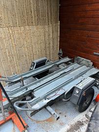 Carrello Rimorchio 3 Moto ELLEBI frenato