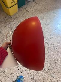 lampada ikea rossa