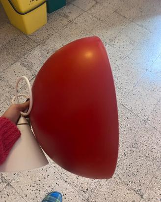 lampada ikea rossa