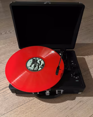 Giradischi valigetta Bluetooth e uscite RCA