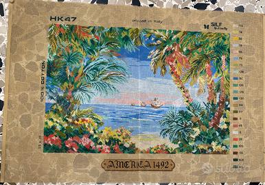 Quadro mezzopunto america