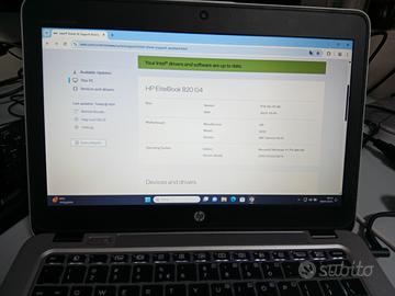 HP elitebook 820 G4