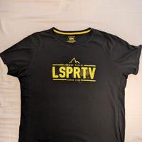La Sportiva T-shirt Uomo L – Cotone Organico Nero,