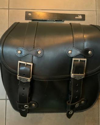 Borsa Harley Dyna + staffa  Westernbull