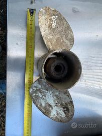 Elica barca fuoribordo 3 pale alluminio Ø circa 28