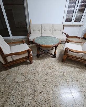 Set Salotto Del Tongo con tavolo