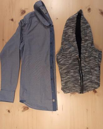 Felpa e camicia uomo