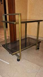 Tavolino cristallo vintage