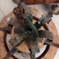 Lampadari in ferro battuto