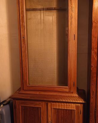 Mobile porta Fucili in legno massello