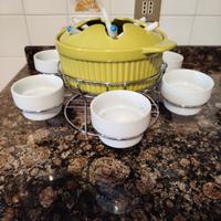 set fonduta ceramica
