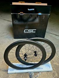 coppia ruote bdc gravel CSC carbonio