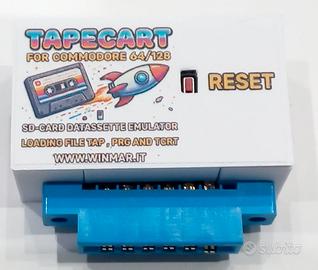 tapecart sd commodore 64 datassette emulatore