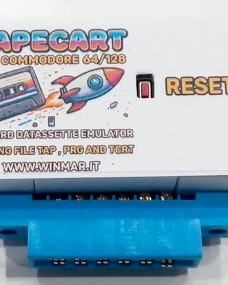 tapecart sd commodore 64 datassette emulatore