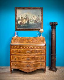 MOBILE A RIBALTA DEL 700 VENETO MOSSA DAVANTI NOCE