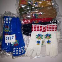 576  paia lotto stock  Guanti donna uomo e bambino