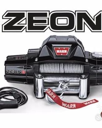 Verricello WARN 8.000 LB 12V cavo acciaio