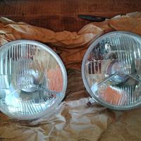 Coppia fari con baffo Fiat 500 R-FL 1965