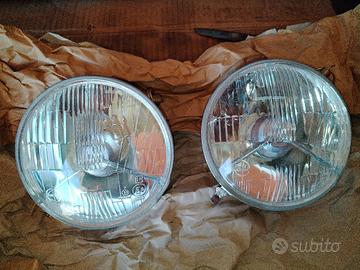 Coppia fari con baffo Fiat 500 R-FL 1965