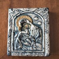 Piccola icona vintage in argento anni 90.