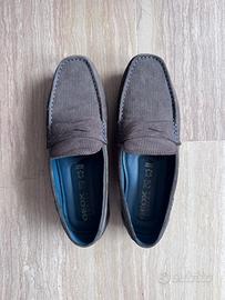 Mocassini uomo camoscio Geox