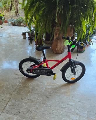 Bici bambino 4-6 anni Btwin 900 RACING rossa 16 P.