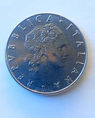 Due monete da 50 lire 1979 repubblica italiana