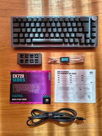 Tastiera Cooler Master 65% CK720 ITA