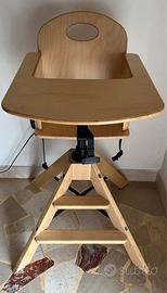 Seggiolone/Sedia Junior IKEA GRAVAL (legno)