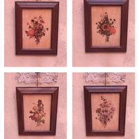 4 Quadretti Arte Povera 