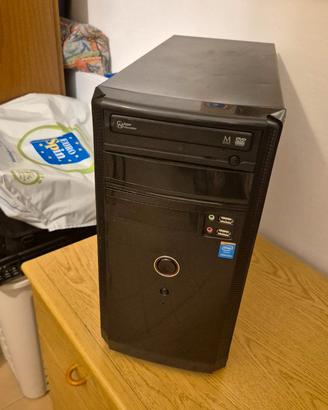 PC Desktop Assemblato computer con Windows 10 Home