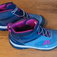 scarpe Quechua Crossrock mid size n. 33 bambina