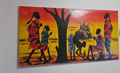 Quadro in Tela Africana