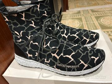 Emporio Armani sneakers alte donna