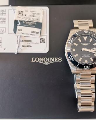 Longines hydroconquest 42mm anno 2026 colore blu