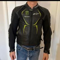 Giacca alpinestar pelle moto