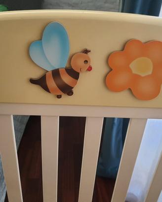 culla e fasciatoio con cassetti