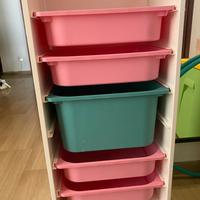 TROFAST Combinazione con contenitori