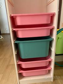 TROFAST Combinazione con contenitori