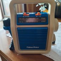 Vintage Radio Fisher-Price per bimbi.