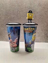 2 bicchieri Spongebob