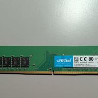 RAM ddr4 Crucial 2400mhz CL17