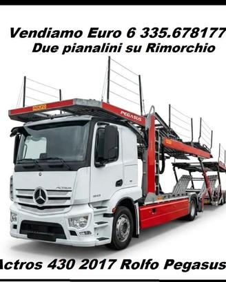 BISARCA ROLFO SU  MERCEDES 430 Con doppio Pianalin