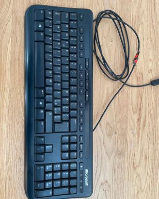 Tastiera  wired keyboard 600 microsoft italiana