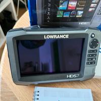 Ecoscandaglio GPS Lowrance HDS7 gen3 pari a nuovo 