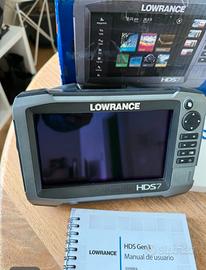 Ecoscandaglio GPS Lowrance HDS7 gen3 pari a nuovo 
