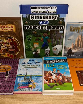 Box 7 libri come nuovi per bambini e ragazzi.