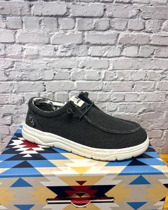 Scarpe uomo sportive slipon da infilare nero 43