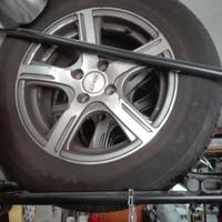 ruote complete con cerchi in lega