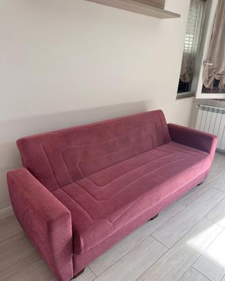 Divano letto con contenitore